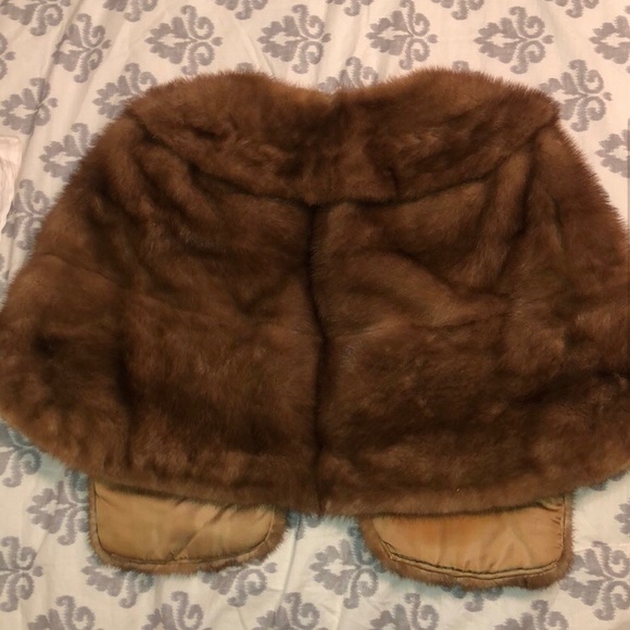 Vintage mink shawl, Great condition - Picture 3 of 4
